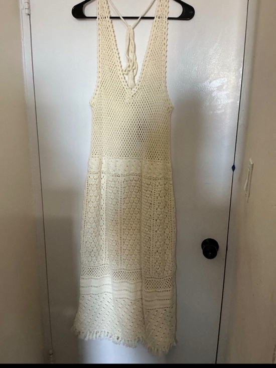 Roberta Roller Rabbit Other - Roller Rabbit Juanita Dress (white crochet knit), and the tag